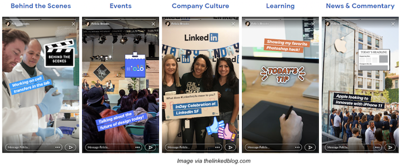 如何通过LinkedIn故事建立品牌：7个想法和技巧